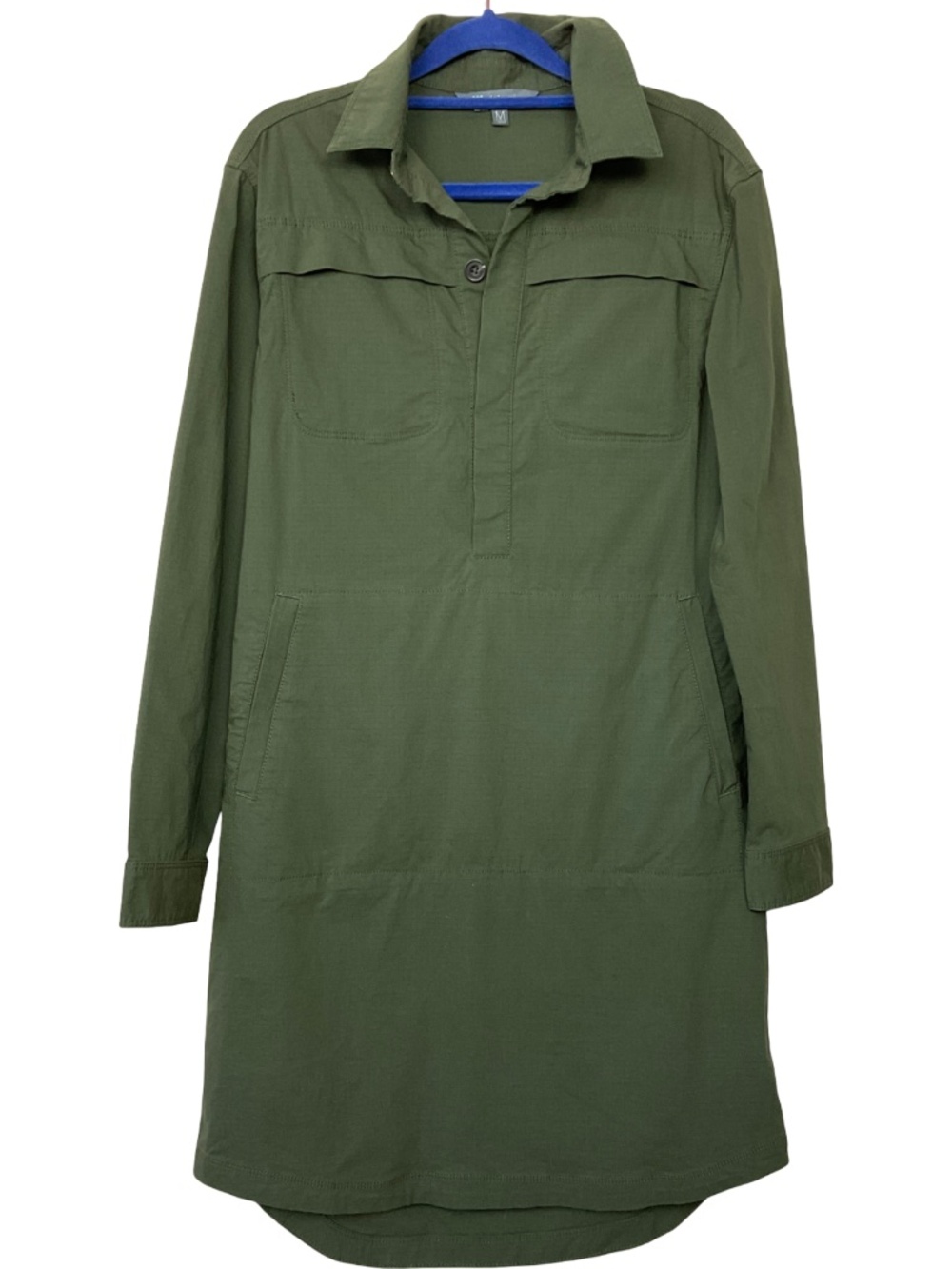 Title Nine Wren Utility Shirt Dress